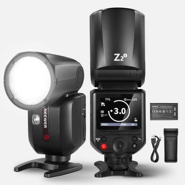 Neewer Z2-S TTL Round Head Flash Speedlite For Sony