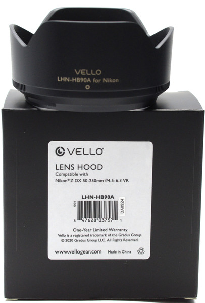 Pre-Owned - Vello B-90A Lens Hood For Z DX 50-250mm f/4.5-6.3 VR