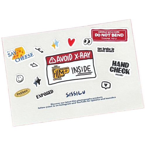 SissiLu DO NOT X-RAY Film Pouch