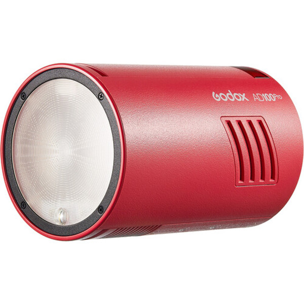 Godox AD100pro Pocket Flash (Red) With Red Ring