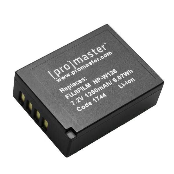 Promaster Li-ion Battery for Fujifilm NP-W126S