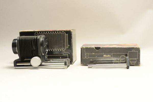 Pre-Owned - Minolta Auto Bellows I for SR Cameras w/ Focusing Rail