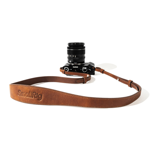 SmallRig Universal Leather Camera Shoulder Strap Brown 5209