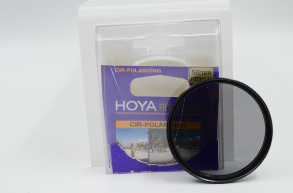 Pre-owned Hoya 58mm Cir-Polarizing physical physical physical