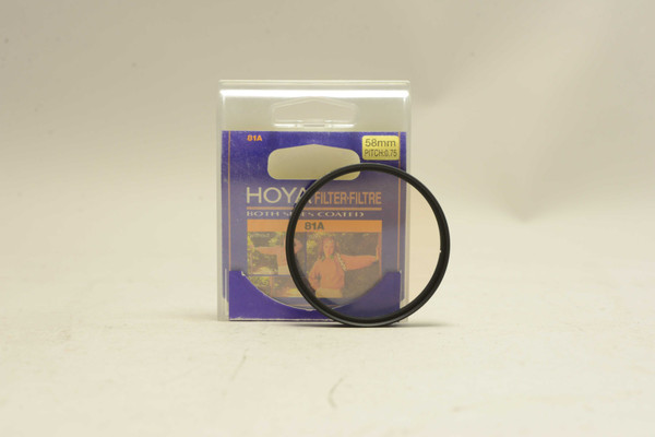 Pre-Owned - Hoya 58mm 81A Warming Glass Filter