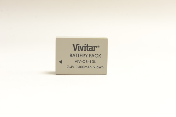 Pre-Owned - Vivitar VIV-CB-10L battery replacement for Canon NB-10L