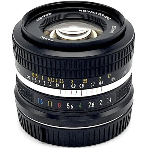 Artra Lab Nonikkor-MC 35mm f/1.4 Lens (Nikon Z, 1980s) physical physical physical
