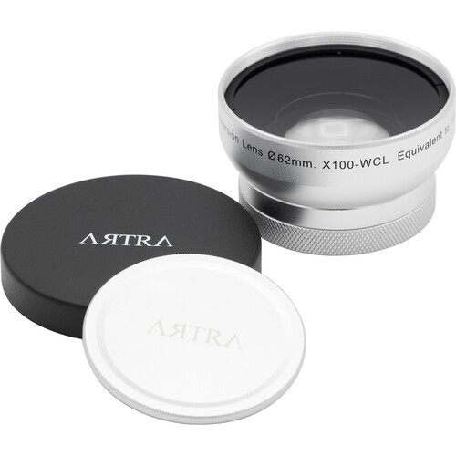 Artra Lab FUNKYFRAME WCL 16mm Wide Conversion Lens for FUJIFILM X100 Series (Silver)