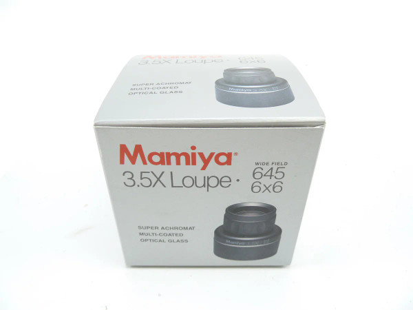 Mamiya 3.5X Loupe for 645 and 6X6 in Case