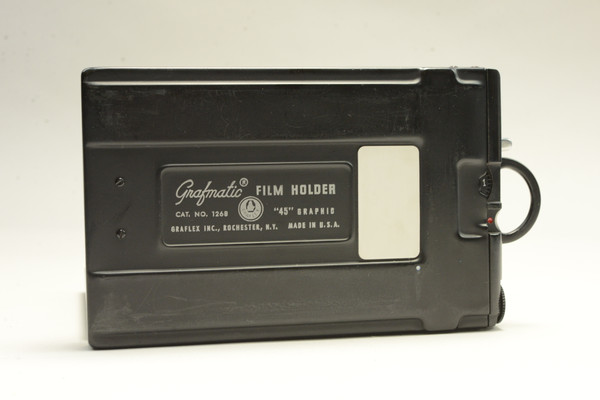 Pre-Owned - Graflex Grafmatic 4x5 Film Holder with full set of Septums