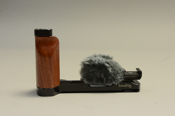 Pre-owned for Sony ZV-1 SmallRig Wooden Grip w/ Windscreen