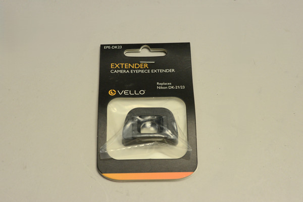 Vello Camera Eyepiece Extender Replacement For Nikon DK-21/23