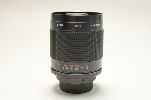 Pre-Owned - Quantaray 500Mm F8 MC  mirror lens for Pentax pk mount