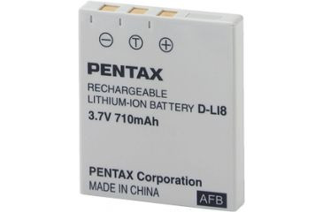 Pentax D-LI8 Rechargeable L-ION Battery F/Optio S