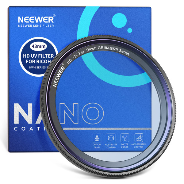 NEEWER UV Protection Filter For Ricoh GR III IIIx
