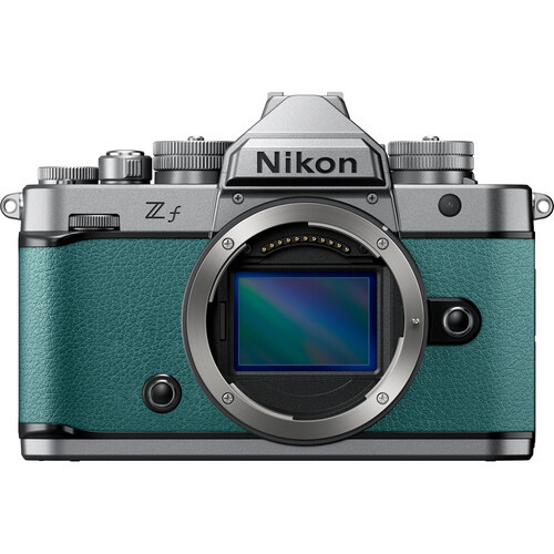 Nikon Z - Nikon Zf Mirrorless Camera (Silver & Teal Blue) (Body Only)