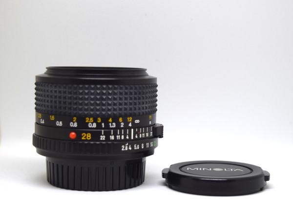 Pre-Owned - Minolta 28MM f2.8 MD MANUAL FOCUS LENS