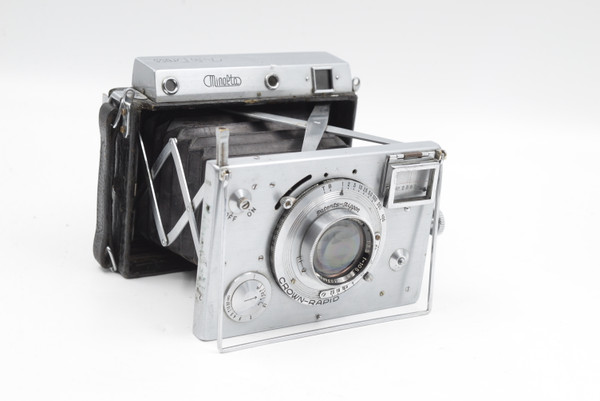 Pre-Owned - Minolta Auto Press 6.5×9cm Rangefinder Camera with Promar 105mm f/3.5