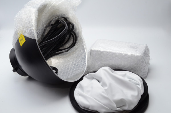 Studio Lighting Kit With Reflector, Light Diffuser, and Bulb