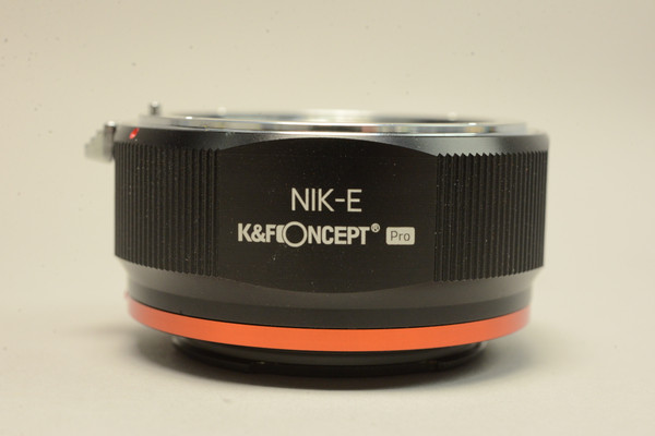 Pre-Owned - K&F Nikon AI F Mount Lens to Sony Alpha E NEX Mount Mirrorless Camera with Matting Varnish Design Compatible for Sony A6000 A6400 A7II A5100 A7 A7RIII