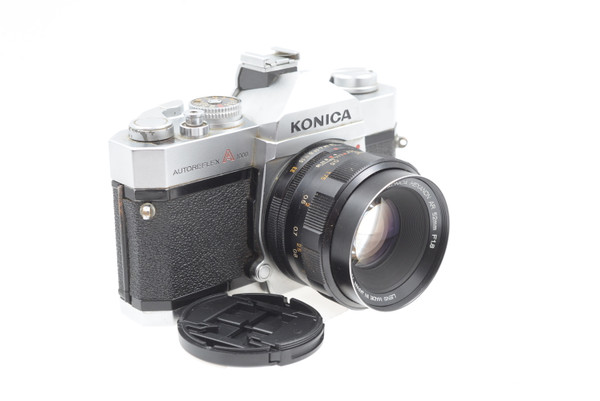 Pre-Owned - Konica autoreflex A1000 with Hexanon AR 52mm f/1.8