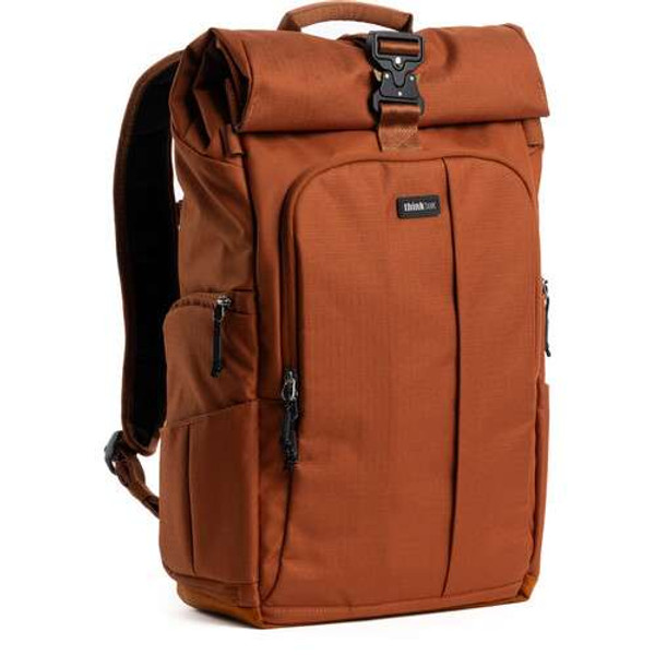 Think Tank Photo FocusPoint Rolltop Camera Backpack (Urban Rust, 22 L)