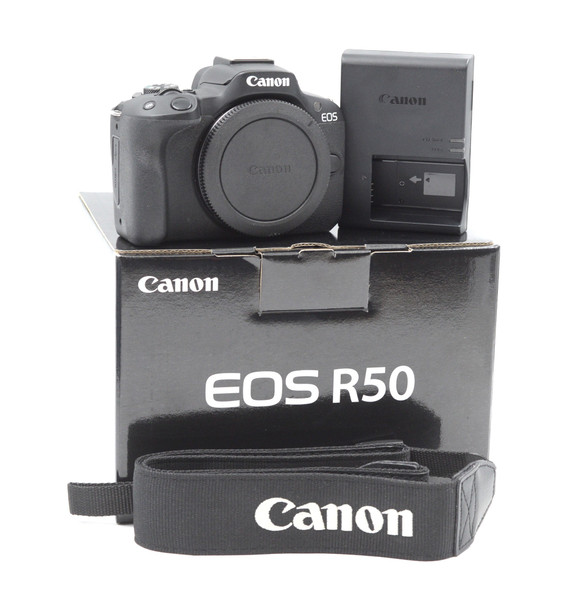 Pre-Owned - Canon R - EOS R50 Mirrorless Camera (Black)