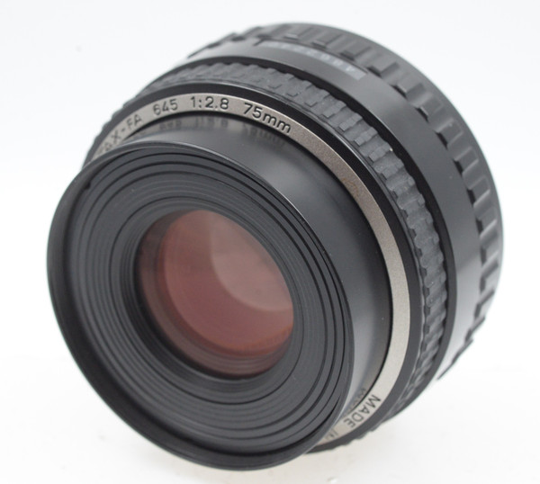 Pre-Owned - Pentax | SMC-FA 645 AF 75mm F2.8 Lens for 645 with Heliopan ES-58 Lens Hood
