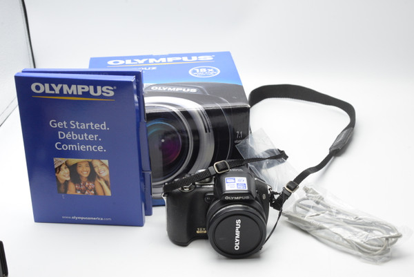 Pre-Owned Olympus SP-55OUZ 7.1 Mp 18x Zoom Digital Camera