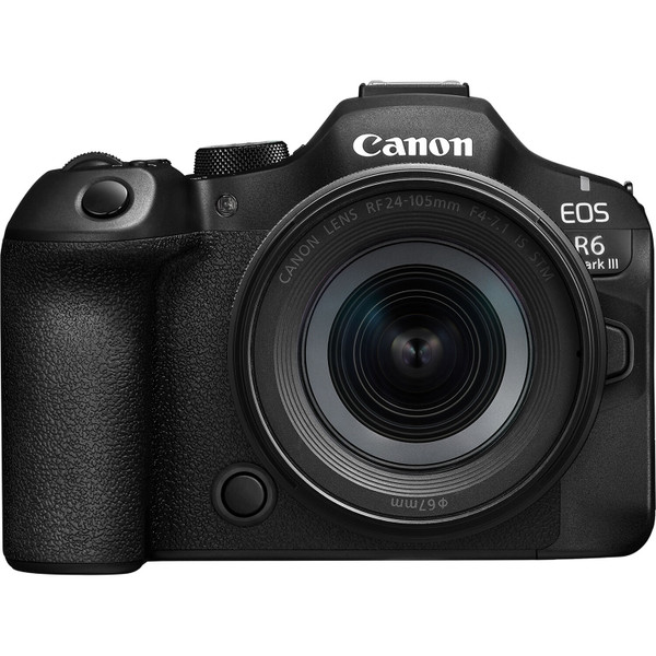 Canon R - EOS R6 Mark III Mirrorless Camera with 24-105mm f/4-7.1 Lens