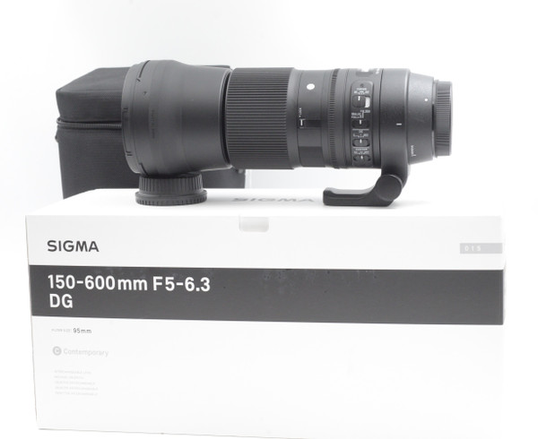 Pre-Owned - Sigma - 150-600mm f/5-6.3 DG OS HSM Contemporary Lens for Canon EF