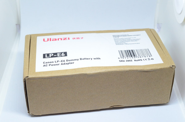 Pre-Owned - Ulanzi Dummy Battery with AC Power Adapter for Canon LP-E6