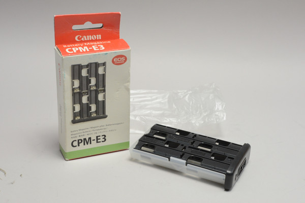 Canon CPM-E3 battery magazine