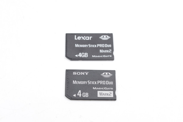 Pre-Owned Memory Stick Pro Duo 4Gb Sony or Lexar