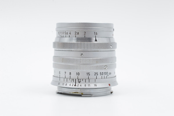 Pre-Owned - AS-IS (Haze) Leica 5cm (50mm) F/1.5  Summarit M mount