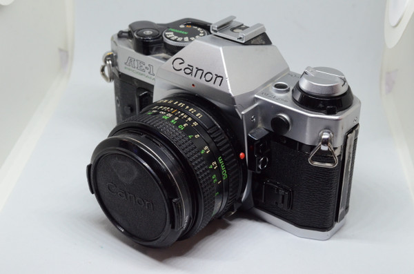 Pre-Owned - Canon AE-1 Program w/ 50mm f/1.8 FD lens