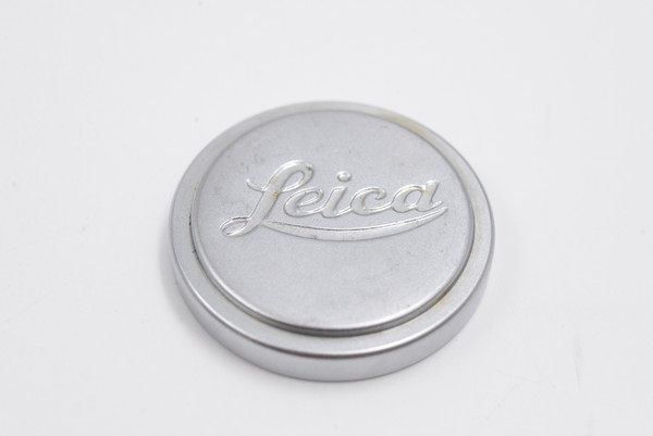 Pre-Owned - Leica Raised Slip-On Lens Cap 36mm ( metal, silver)