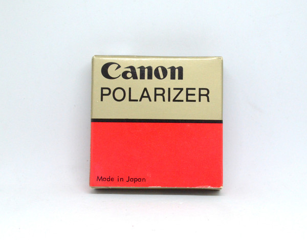 GENUINE CANON POLARIZER FILTER 52MM NOT CPL