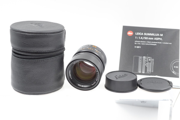 Pre-Owned Leica - Summilux 50mm f/1.4 M ASPH. Lens (Black)