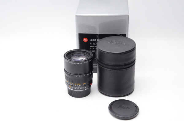 Pre-Owned - Leica - Summicron-M 75mm F/2 APO ASPH (Black)