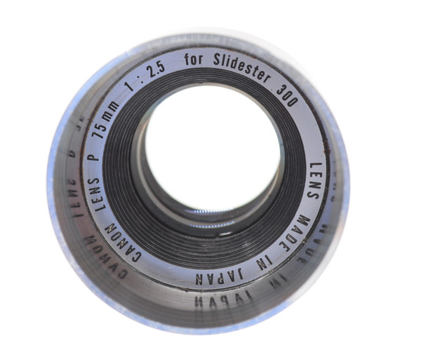 Pre-Owned - Canon 75mm f2.5 P SLIDESTER 300 Projector lens.