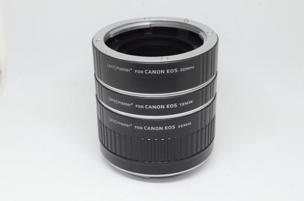 Pre-Owned - Promaster Macro Extension Tube Set for Canon EF