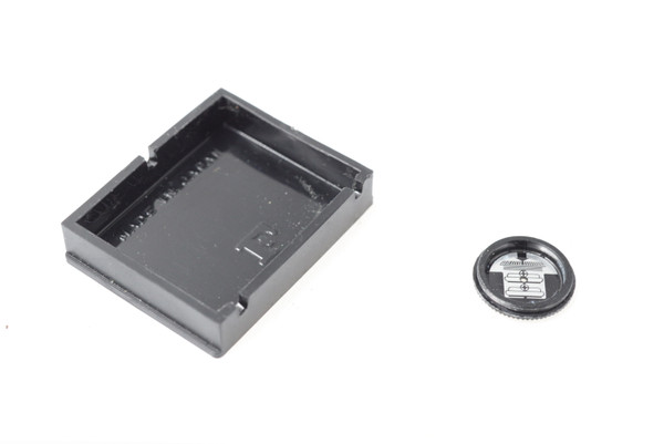 Pre-Owned Nikon battery door and prism cover for Nikon F FTn Photomic Finder Viewfinder for Nikon F SLR Camera