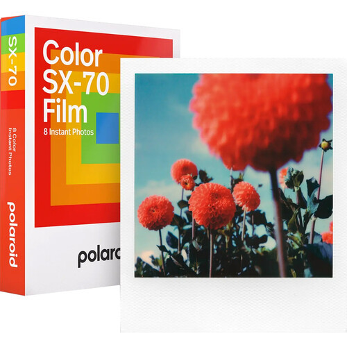 Polaroid Color SX-70 Instant Film (8 Exposures)