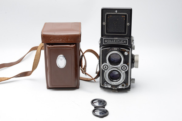 Pre-Owned - Slow shutter speed no accurate. Rolleiflex DBP DBGM 75mm f/3.5 Tessar TLR