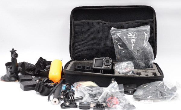 Pre-Owned - DJI Osmo Action 1 Camera with Combo Kit w/3 batteries