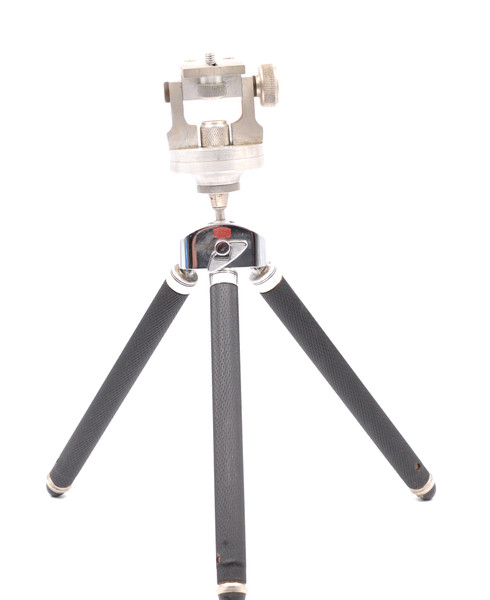 Pre-Owned - Vintage German Bilora Biloret 2017 Telescoping Tripod With Leather Case