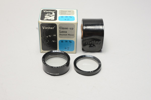 Pre-Owned - Vivitar Close-Up Lens 36mm +2 Bayonet mount