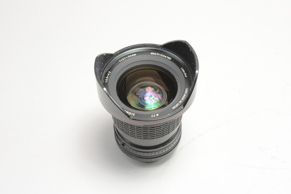 Pre-Owned - Sigma 21-35mm f/3.5-4.2 For Canon FD w/ hood