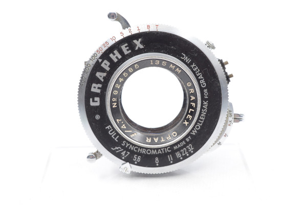 Pre-Owned - Graflex Optar 135mm F/4.7 w/ Graphex Shutter